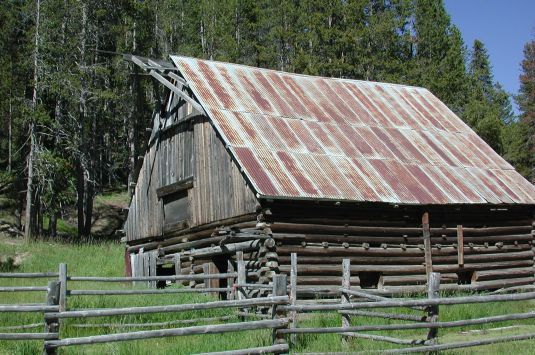 Barn, Burgdorf, Idaho