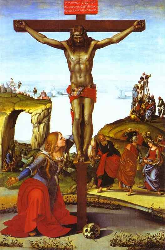 Crucifixion with St. Mary Magdalen