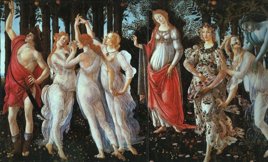 Primavera, Botticelli